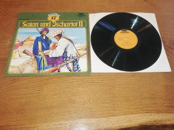 Karl May Folge 17 Satan und Ischariot II Die Grüne Serie 1976 Maritim 47386 NW Deutsche Pressung VG+/VG+